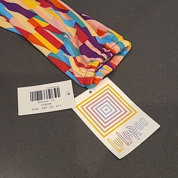 LulaRoe sz 14 junior athletic leisure, zippered jacket, NWT - Picture 7 of 13